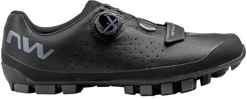 Northwave Hammer Plus Wide MTB Fahrrad Schuhe schwarz 2024: Größe: 44.5