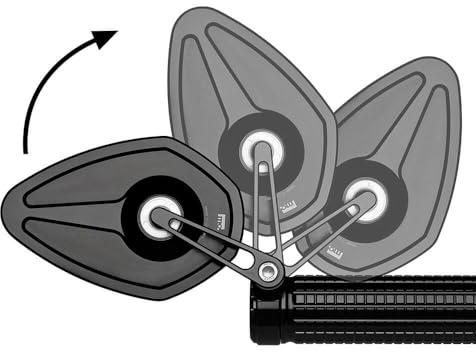 motogadget mo.view sport 60 flip Lenkerendenspiegel