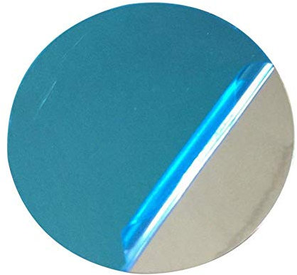 NEZIH Placa Rede Aluminio Grueso 5 Mm, Diámetro 100-400 Mm 6061 Aluminio Puro para Piezas de Maquinaria de Bricolaje/200Mm*5Mm