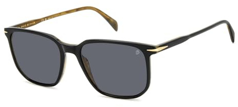 DAVID BECKHAM Brille DB 1141/S Größe 55-18 mm Schwarz Striped Braun polarisiert
