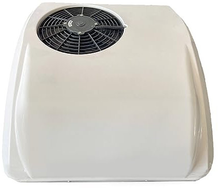 Rv Air Conditioner Integriert Roof Air Conditioner, 12V/24V Parkplatz Klimaanlage, Integriert, Integrierte Heizung Und Kühlung, Geeignet Für Wohnmobile, Wohnwagen, LKW, Zugmaschinen (12V)