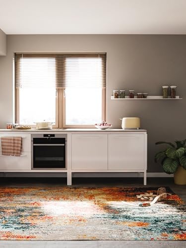 benuta Nest Vintage Teppich Casa - Mehrfarbig 240x340 cm - Teppich für Wohnzimmer, Schlafzimmer und Flur - Pflegeleicht - Fußbodenheizung Geeignet