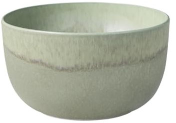 like. by Villeroy & Boch – Perlemor Alga Salat- Servierschüssel Grün, Spülmaschinenfest, Mikrowellensicher, Bowl, Hohe Schüssel, Schale, Geschirr Keramik, Premium Porzellan