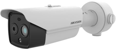 HikVision optische und thermische Bullet-Kamera-Netzwerk. Doppelobjektiv mit Temperaturmessung. 4 MP
