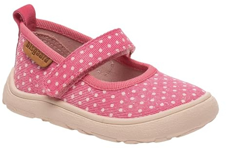 Bisgaard Mädchen Barefoot Ballet Slipper, Rose Dots, 29 EU