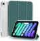 4UBonLife Coque pour iPad Mini 7(A17 Pro) 2024/ Mini 6 Modèle 2021 8,3 Pouces, Étui de Protection Léger Coque Arrière en PC Rigide Translucide Givré pour iPad Mini 6ème/7ème Génération, Vert Nuit