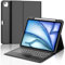 WINCHKING Tastiera per iPad Air 13 (M2 2024/M3 2025) con Touchpad, Bluetooth Magnetica Staccabile, Custodia con Italiano QWERTY Retroilluminate Tastiera per iPad Air 13 Pollici M3 2024/2025, Nero