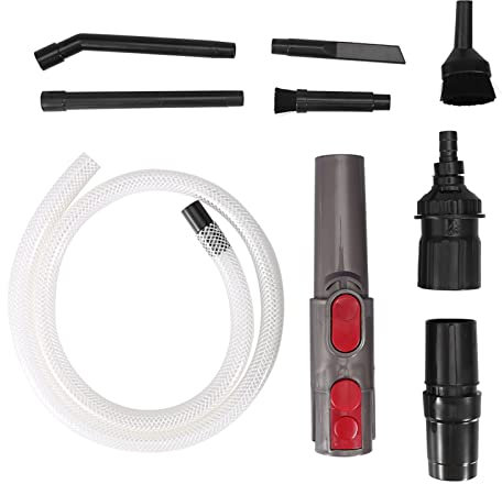 Tbest Kleiner Staubsauger für die Nähmaschinenreinigung, 9-teiliges Mini-Mikro-Staubsauger-Adapter-Werkzeug, Auto- und Fahrzeug-Reinigungsset