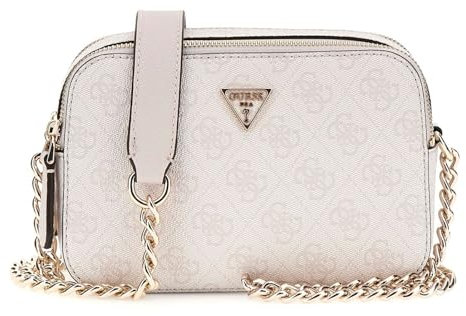 GUESS Noelle II Crossbody Camera Bag White Logo