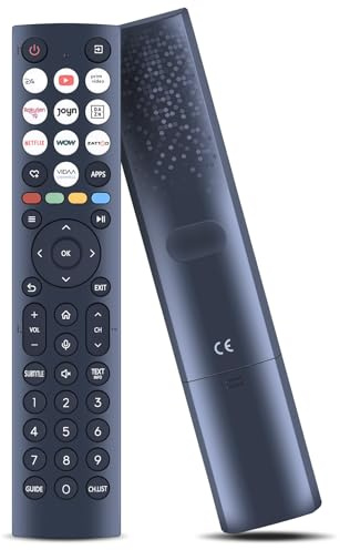 ERF2AD36H Sprach Fernbedienung Passend für Hisense E7 E7-Pro 55E7NQ-Pro, 65E7NQ-Pro, 75E7NQ-Pro, 85E7NQ-Pro QLED Smart TV, Kompatibel mit 50U6NQ 55U6NQ 65U6NQ 75U6NQ 4K Mini LED ULED HDR Smart TV