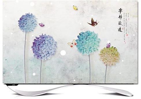 FUELIX Protezioni TV Copertura Antipolvere Coperture Protettive per Televisori Copertura Antipolvere per Schermo TV/Computer per Interni Copritelevisori da Appendere/Schermo Curvo A17,40-43inch