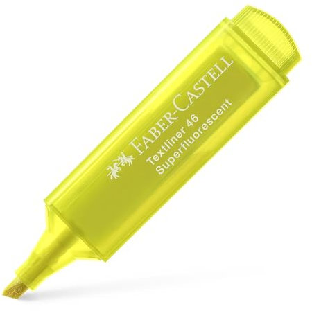 FABER-CASTELL 154607-1 Textmarker Textliner 1546, nachfüllbar, gelb