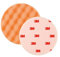 3M Perfect-it III Polierschaum genoppt - extra life, orange, Durchmesser 133mm ,2 Stück