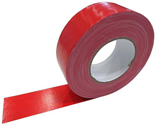 Professionelles Klebeband für industrielle Verwendung, Gaffa-Tape Pro 50 mm x 50 m, Rot