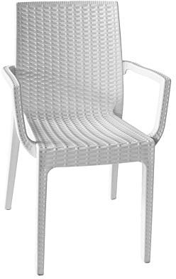 Areta ARE052 Stuhl mit Armlehnen, Modell Dafne, 55 x 54 x 85 cm