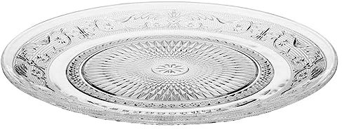 Secret de gourmet Assiette Plate Transparente Renaissance - Diam. 25 cm