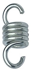BigTron Hammock Spring, Hardened Galvanized Steel Extension Spring for Hanging Hammock Chairs and Porch Swings, 600lb / 270kg Weight Capacity