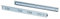 Emuca 3043305 Paar Kugelgleiter/Schienen mit Totalausgang 45,7 mm x 12,7 mm x 350 mm für Schubladen, 5er Set