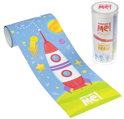 Measure Me! Roll-up Height Chart for Children - Super Space