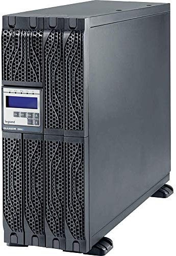 SAI rack o torre monofásico Daker DK Plus de Legrand. Sistema de alimentación ininterrumpida con baterías 5000VA, autonomía 5 minutos