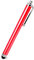 OcioDual Stylet Tactile pour écrans Tactiles, Rouge, Touch Pen Compatible Smartphones, Tablettes, Moniteurs, Pointeur Capacitif Universel en Métal, Pointe en Caoutchouc, Anti Rayures