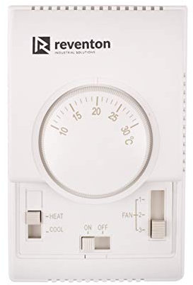 3-Stuffige Regler mit HC3S Thermostat für Lufterhitzer Trafo-Regler Reventon 0538