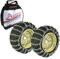 The ROP Shop 2 Glieder-Reifenketten und Spanner, 17 x 8 x 8 cm, für Schneefräsen, Rasen- und Gartentraktoren, Rasenmäher und Fahrer, UTV, ATV, 4-Räder, Nutzfahrzeuge
