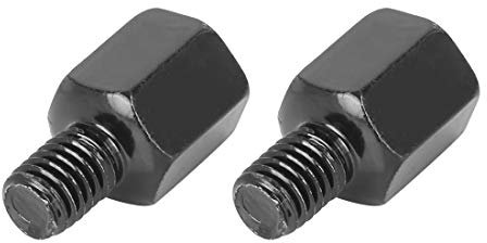 F FIERCE CYCLE 2Stk. 8mm Rechtsgewinde auf 8mm Rechtsgewinde Motorrad Rückspiegel Adapterbolzen