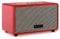 Bennett & Ross BB-860RD Blackmore - Retro Bluetooth Lautsprecher in Lederoptik - 60W Stereo Speaker mit Bass - USB-Anschluss - kabelgebundene Vintage Box - 3,5mm Klinke Aux-Anschluss - Rot