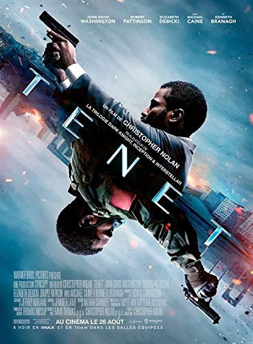 Tenet – 2020 – Robert Pattinson – John David Washington – 40 x 60 cm – Original Cinema