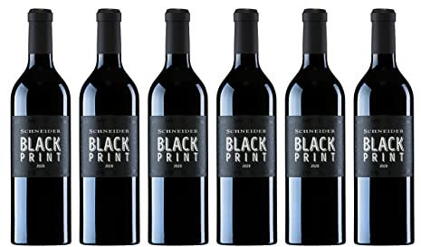 Markus Schneider Black Print Cabernet Sauvignon Rotwein Wein trocken Pfalz (6 x 0,75l)