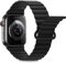 Anlinser Kompatibel mit Apple Watch Armband 49/46/45/44/42/41/40/38mm, Doppelseitiges Wendbares mit Loop Magnetic Ersatzband für iWatch Ultra 2 Serie 10/9/8/7-1 SE (49/46/45/44/42,Schwarz)