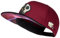 Cadency Snapback Cap Herren, Schrödingers Katze, Baseball Kappe, Basecap gerader Schirm, Premium Qualität, Langlebig, Einheitsgröße, Unisex, Weinrot, Größenverstellbar