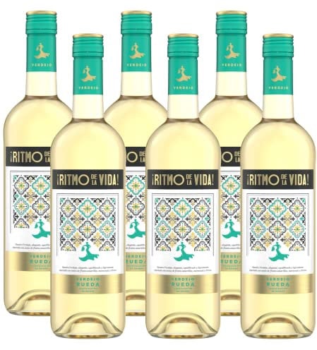Ritmo de la Vida Verdejo Wein – Trockener Weißwein aus Spanien (6 x 0, 75l)