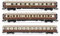 Arnold - RENFE, 3-teiliges Set Al-Andalus, 2xWL Schlafwagen + 10000, Epoche IV