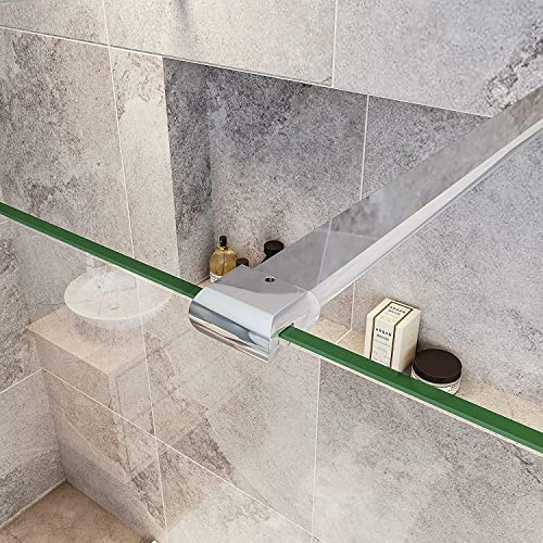 Acezanble Stabilisierungsstange 140cm Stabilisator für Walk in Dusche Duschwand Duschabtrennung