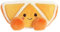 Aurora, 33787, Palm Pals Tucker Mandarine, Plüschtier, Orange und Weiß, 13cm