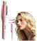 Curling Wand, 1.25 Inch Automatic Hair Curler, with 4 Temperatures Produces Loose Curls Hair Curler,Pink