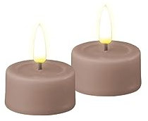 ReWu Deluxe Homeart Teelicht 2 Stück - Rose