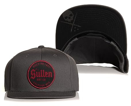 Sullen Men's Factory Dark Grey Snapback Hat