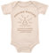 Blauer-Storch Baby Body in Natur Hakuna Mapopo! Ich habe eine Überraschung für dich in meiner Windel Lustiger Spruch zur Geburt für Kleinkind Kurzarm Bio Baumwolle