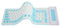 Lazmin112 Clavier en Silicone Souple, Clavier Pliable sans Fil 2,4 G, 107 Touches, étanche à l'huile, Clavier Conception Ergonomique aux Couleurs Vives, Utilisation Entièrement Silencieuse