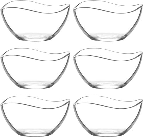 vienberg Viva Lot de 6, 12 ou 24 bols en verre de haute qualité Passe au lave-vaisselle 310 ml