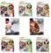 GBG25 Bundle sort. - Kompatibel für Hot Wheels - Mariokart - Fahrzeugset mit 8 verschiedenen Fahrzeugen