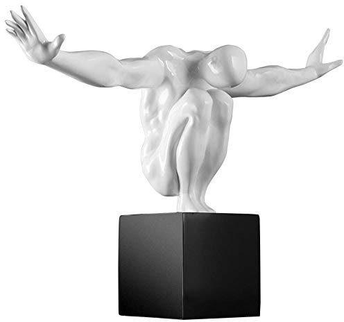 KARFRI Statue Ornament Skulptur Statue Taucher Harz Skulptur Kunstwerk Statue Figur Heimdekoration