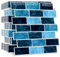 HPNIUB 10 Sheets Self Adhesive Wall Tiles,Stick On Wall Tiles Kitchen Splashbacks for Walls,Tile Stickers Peel and Stick Backsplash Splashback Decals Tile 30x30cm