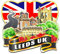 Orlaybar Leeds UK Decorative Magnet 3D Refrigerator City Travel Souvenir Tourist Gifts Handmade Craft Fridge Magnet Home Decoration -4759