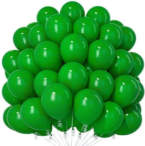 Teselife Palloncini Scuri, 100 Pezzi 12 Pollici Opachi, per Feste Uomini Donne Compleanno Baby Shower Anniversario Laurea Natale Wild One Decor