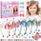 Vinitoy Haarreifen Selber Machen Mädchen, Geschenk für Mädchen 5-12 Jahre, Bastelset Mädchen 6 7 8 9 10 Jahre, Diamond Painting Kinder, Haarschmuck Bastelset Kinder Spielzeug ab 5 6 7 8 Jahre