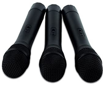 JOINPAYA Mikrofonspielzeug Aus Kunststoff Für Junge Mädchen Glatt Und Sicher Perfektes Mikrofonrequisite Für Performance Und Spielen Leuchtendes Design Für Mehr Spaß Als Geschenk Für Geburt